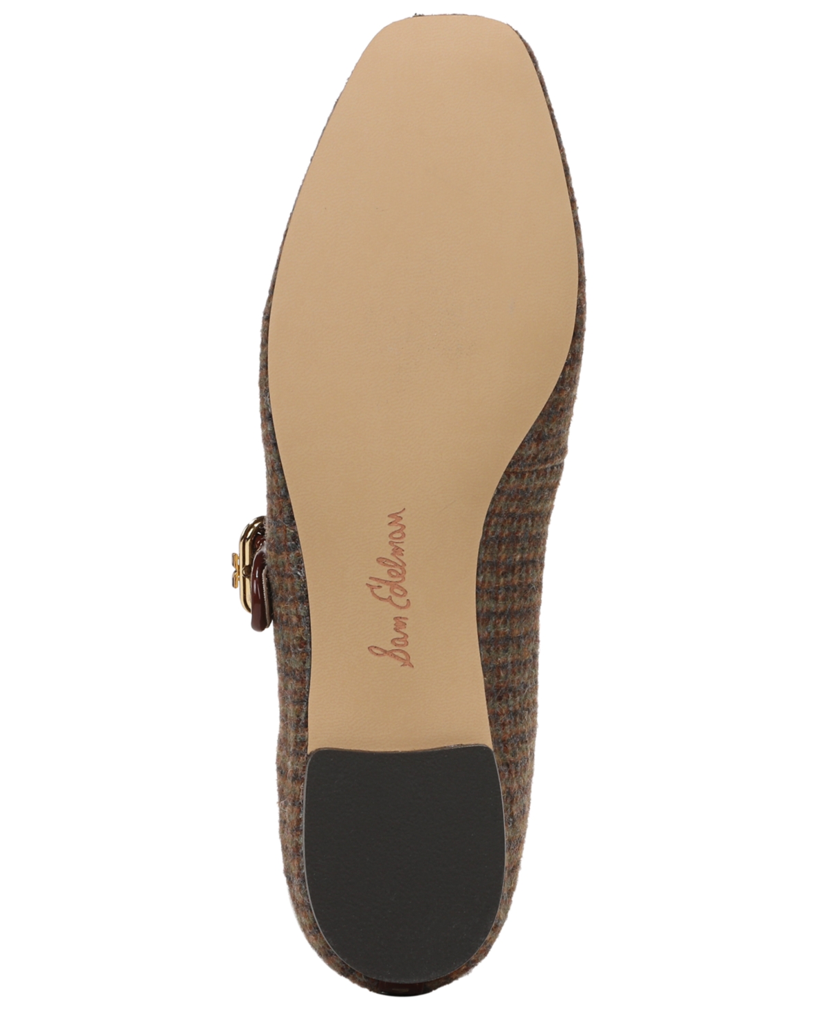 Sam Edelman Michaela Mary Jane Flat In Brown