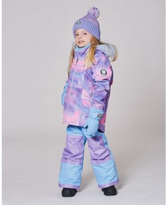 Toddler Girls Two-Piece Play Snowsuit Light Blue - Toddler|Child