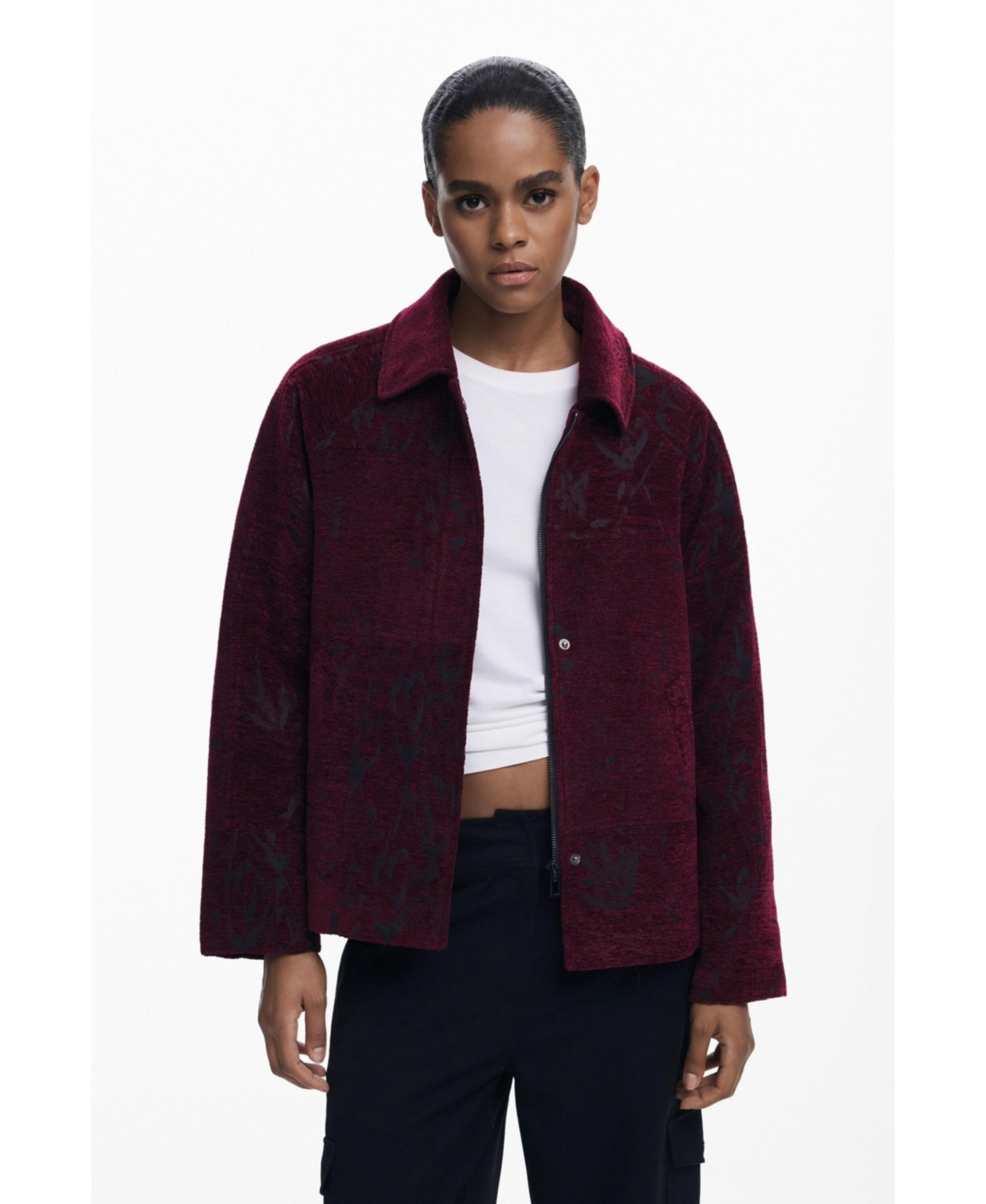 Desigual Women's Textured short coat