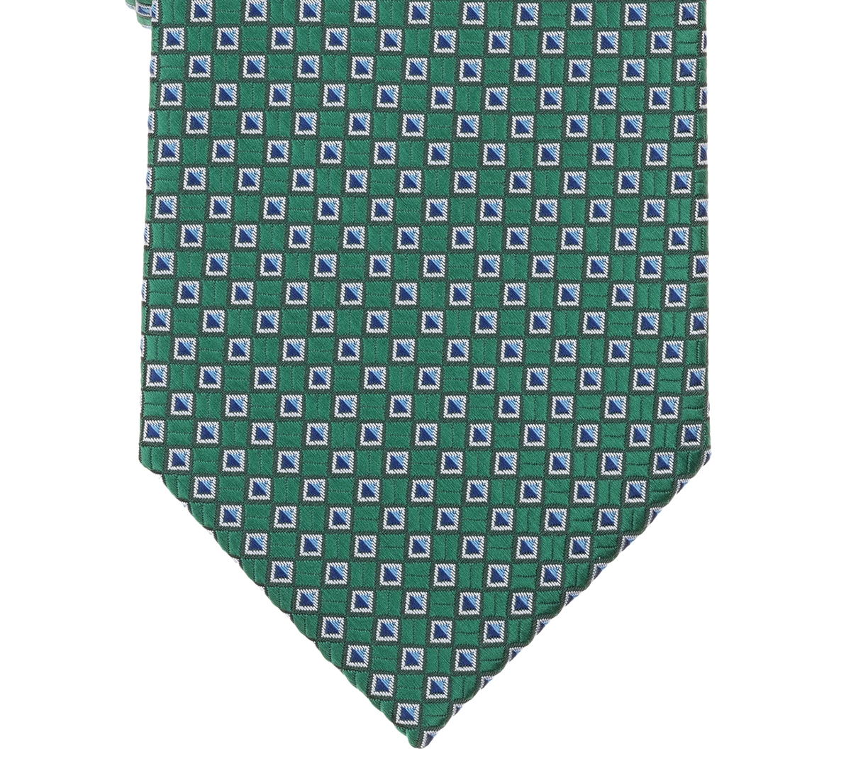 Club Room Men's Belmont Neat Pattern Tie, Macy's Exclusive In Green
