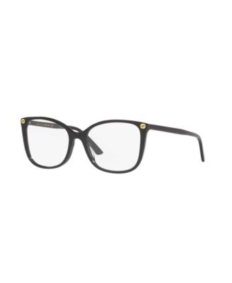 Woman Round Plastic GG0026O Eyeglasses