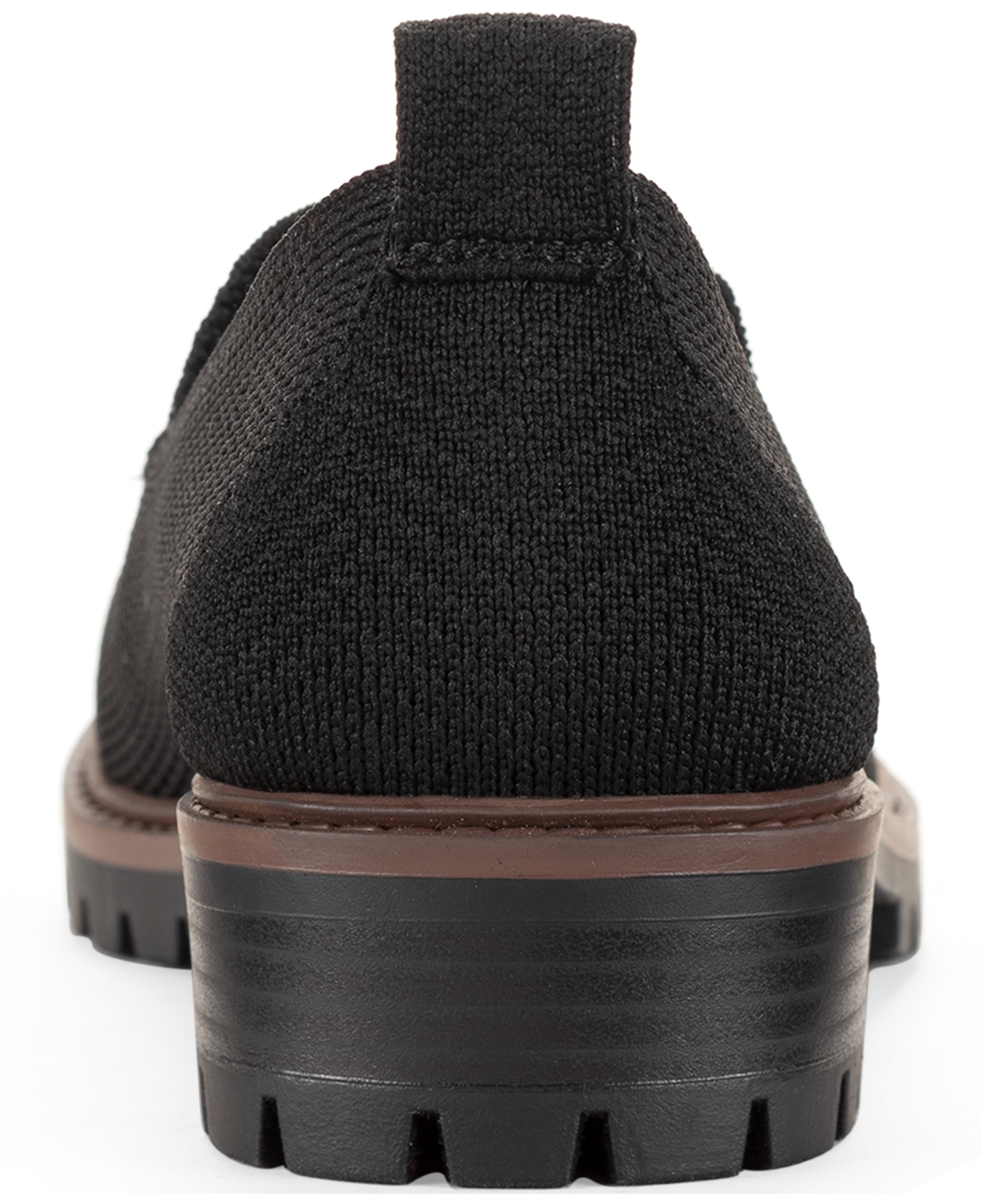 Style & Co Women's Wyattt Lug Sole Loafers, Macy's Exclusive In Black