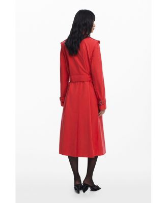 Women's Detachable trench coat