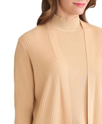 Petite Sutton Open-Front Cardigan