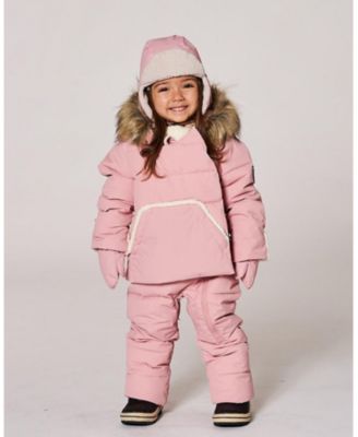 Baby Girl One-Piece Baby Snug Snowsuit Designed for Car Seat Pink - Baby|Toddler
