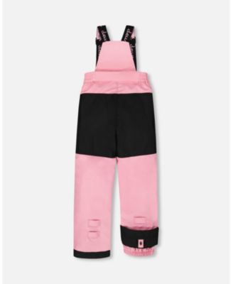 Girl Two-Piece Play Snowsuit with Printed Jacket Pink - Toddler|Child