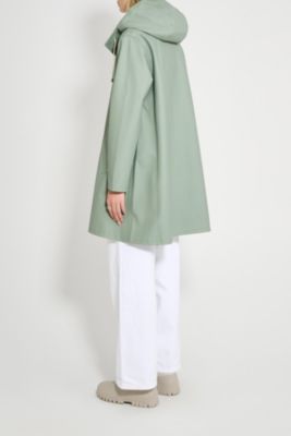 Women's Mosebacke Hooded Long Sleeve Raincoat