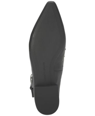 Women's Brigeet Studded Slingback Low Block-Heel Mules