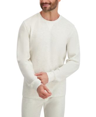 Men's Waffle Crew Neck Sleep Set