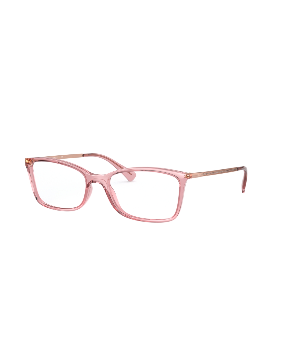 Vogue Eyewear Women's Rectangle Eyeglasses, Vo5305b In Pink
