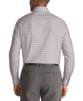 Men's Comfort Stretch Ultra Wrinkle Free Regular Fit Dress Shirt