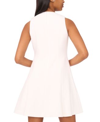 Women's Sleeveless Studded A-Line Dress