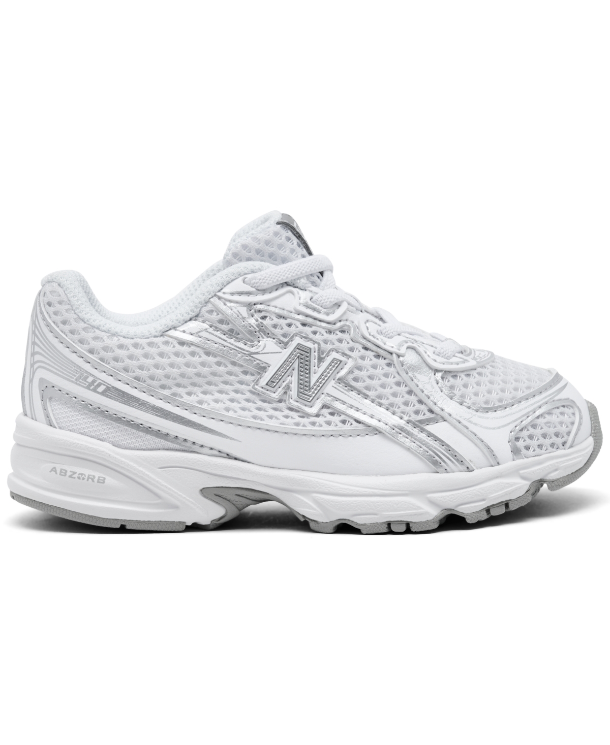 New Balance Toddler Kids 740 Stretch Lace Casual Sneakers From Finish Line In White