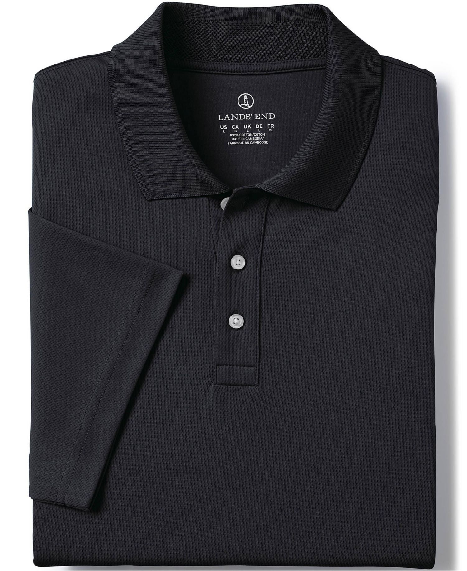 Men's School Uniform Short Sleeve Solid Active Polo Shirts