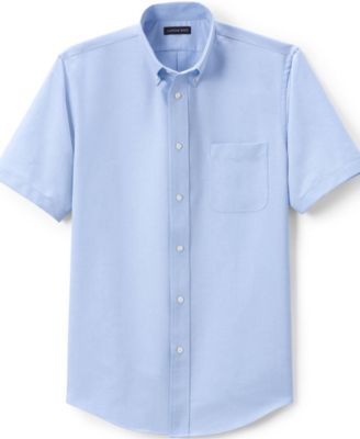 Men's Short Sleeve Oxford Dress Shirt