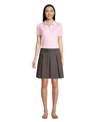 Women's Short Sleeve Peter Pan Collar Polo Shirt