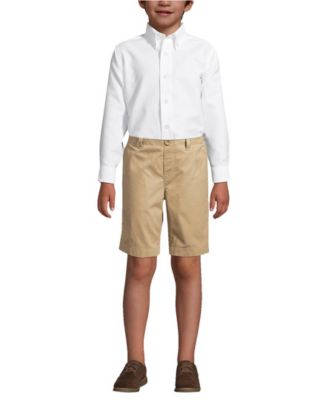 Girls School Uniform Elastic Waist Pull On Shorts