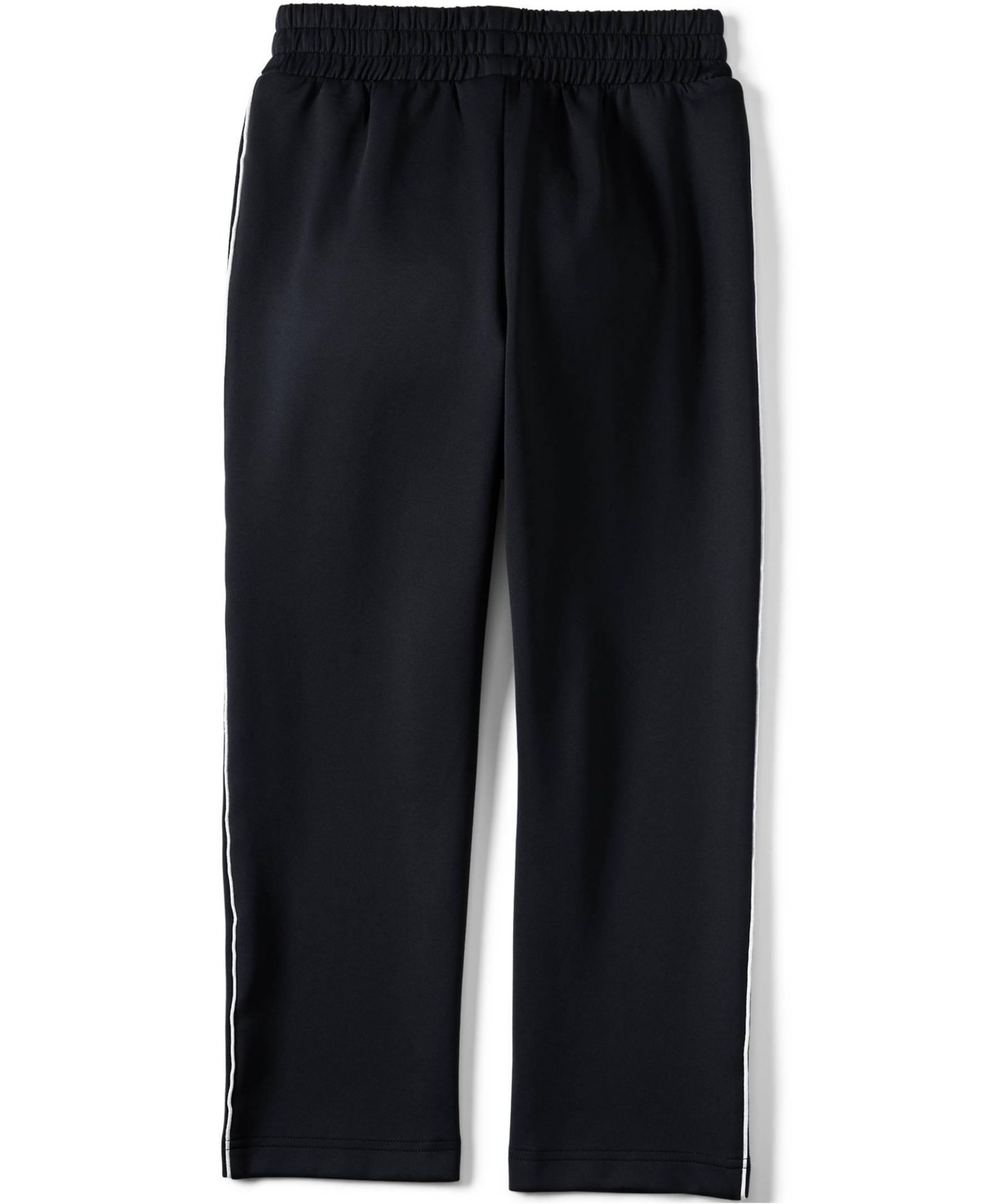Брюки Lands' End Coed Active Performance Track Pants для девочек, цвет: Чёрный — фото 4