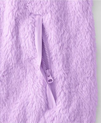 Plus Size Cozy High Pile Fleece Vest