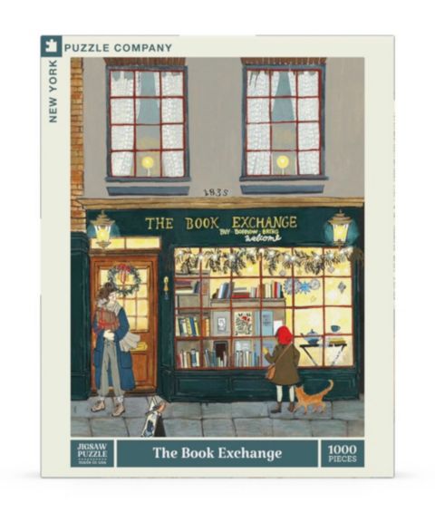 Пазл New York Puzzle Company The Book Exchange, 1000 деталей, от 14 лет