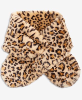 Faux Fur Pull-Through Scarf, Macy's Exclusive