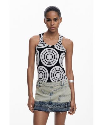 Women's Double-waist mini skirt