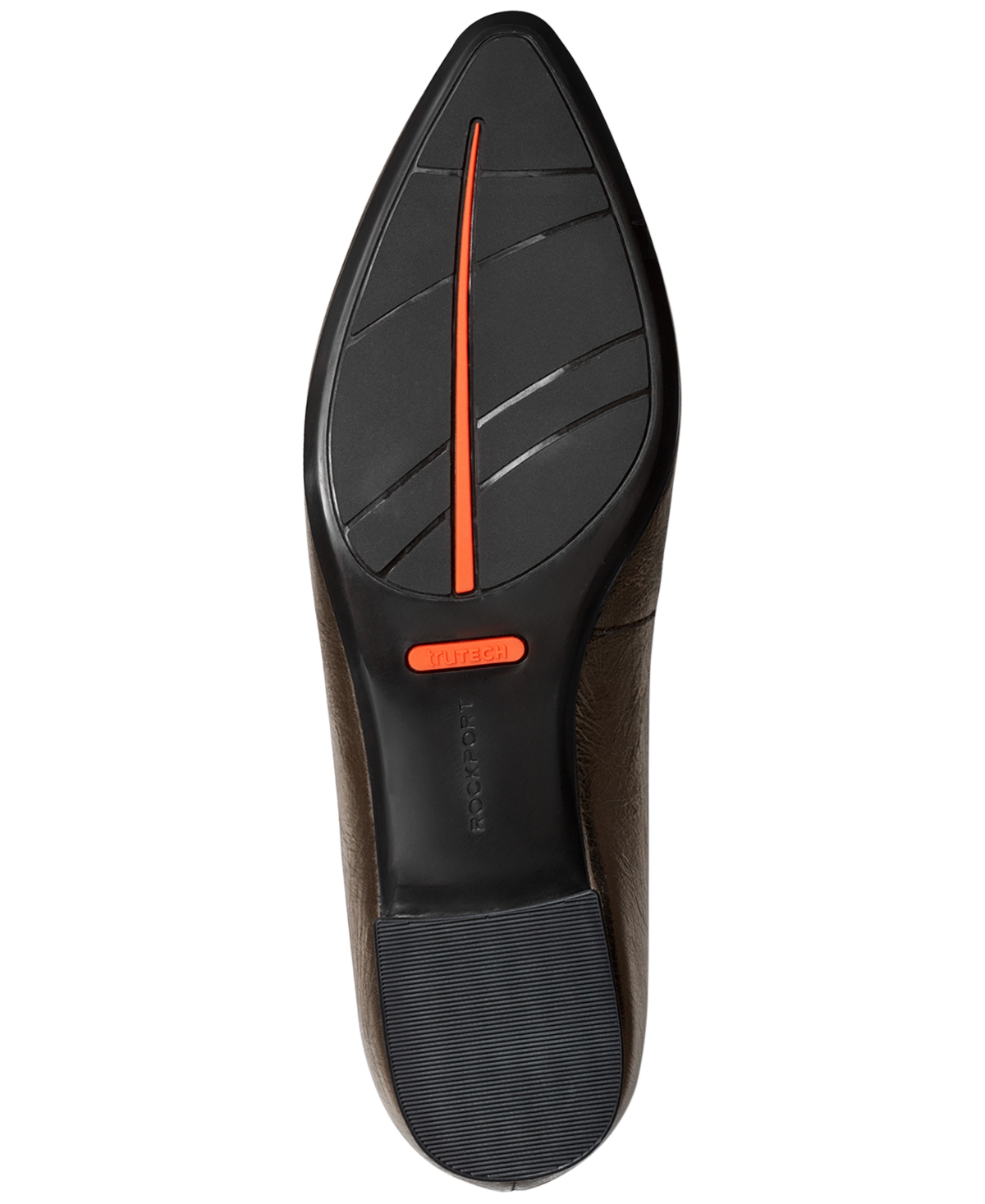 Rockport Tessa Pointed Toe Flat In Brown