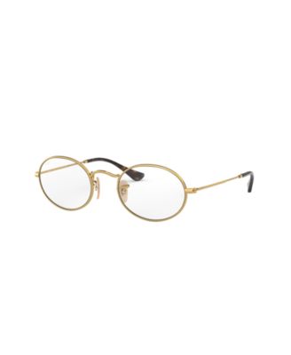 Ray-Ban - Unisex Oval Optics Eyeglasses, RB3547V