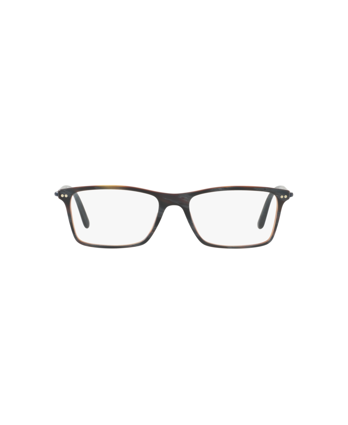 Giorgio Armani Men's Rectangle Eyeglasses, Ar7037 In Black