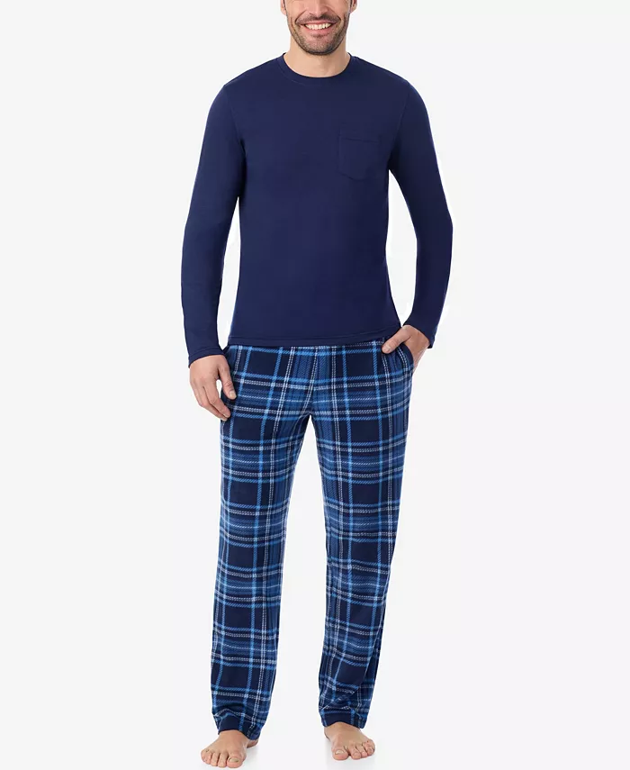 Men's Cabin Fleece Long Sleeve Pajama Set