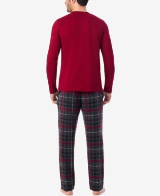 Men's Cabin Fleece Long Sleeve Pajama Set