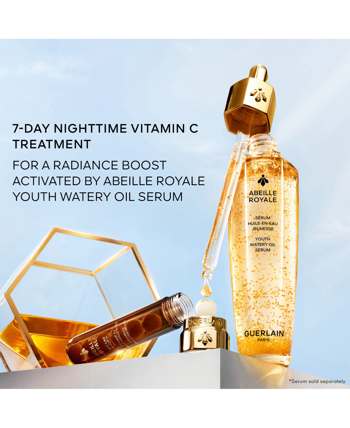 Guerlain Abeille Royale Bee Lab Shot 20% Vitamin C Treatment In Transparent