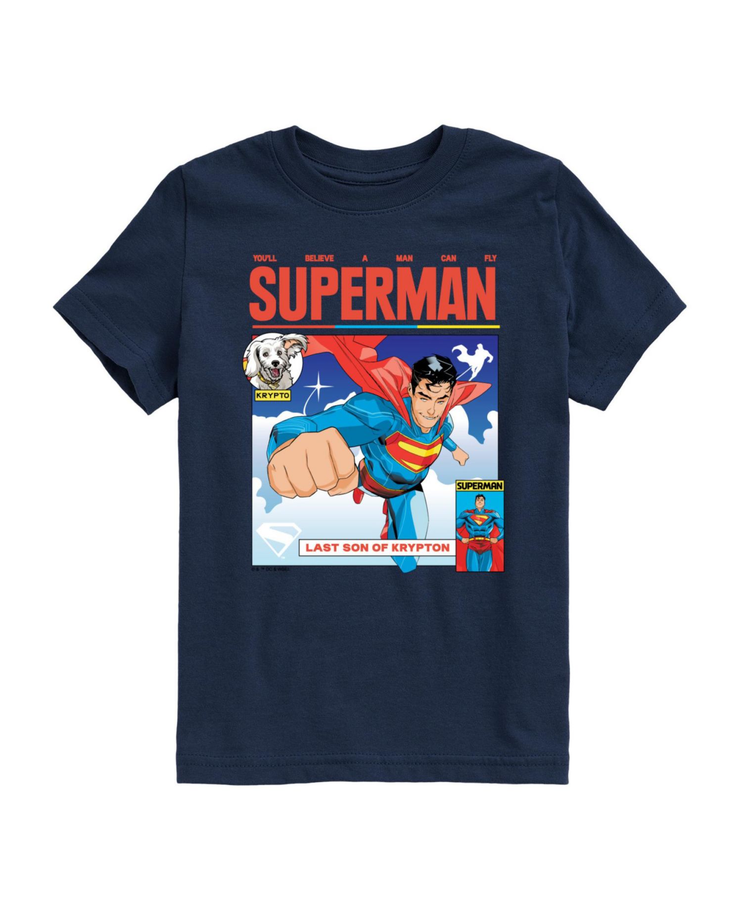 Big Boys Comic Cover Graphic T-Shirt