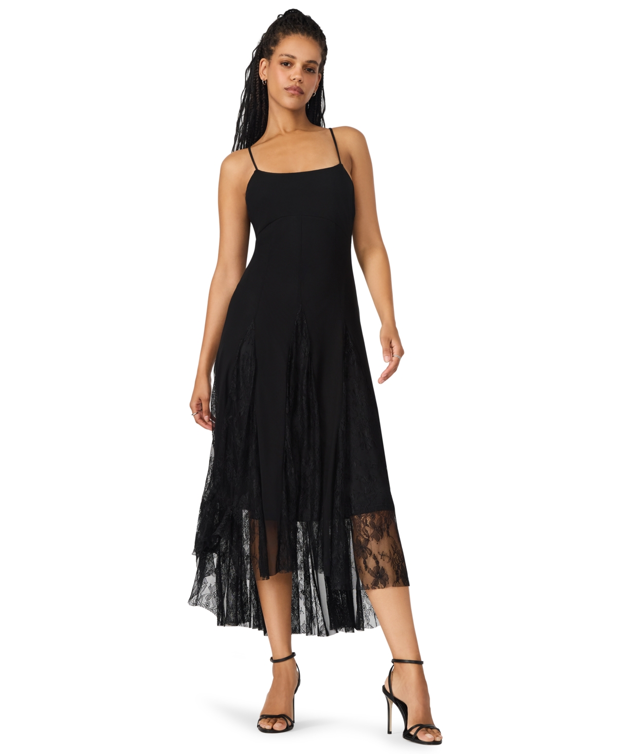 Steve Madden Women's Vita Midi Dress In Black