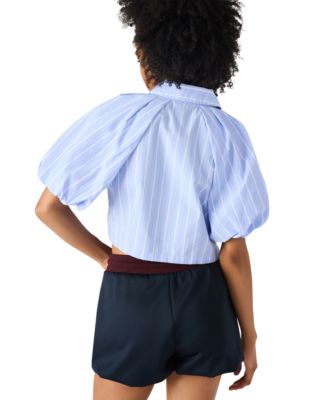 Women's Reece Collar Short Sleeve Top