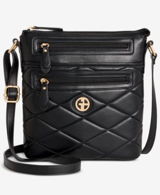 Small Quilted North South Crossbody, Exclusively at Macy's 