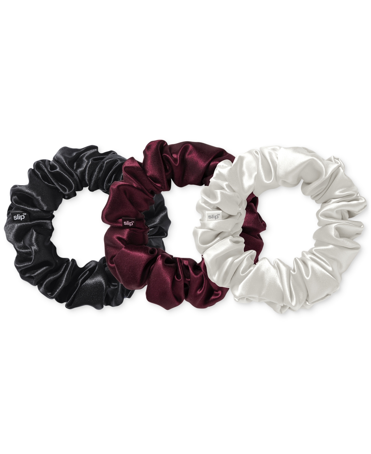Slip 3-Pc. Pure Silk Large Sugar Plum Scrunchie Cracker