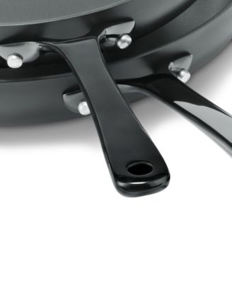 Hard-Anodized 10" & 12" Open Fry Pan Set, Macy's Exclusive