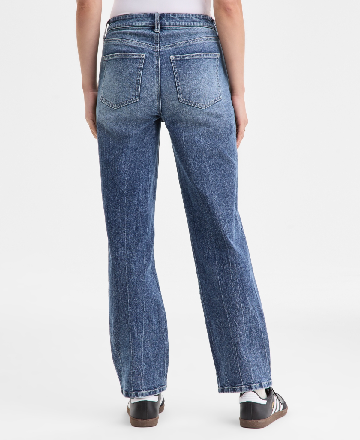 Celebrity Pink Juniors' Skater Straight-leg Jeans In Blue