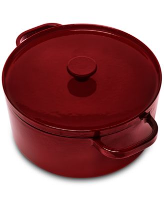 The Cellar - Enameled Cast Iron 6-Qt, Dutch Oven Red