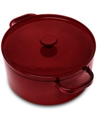 The Cellar Enameled Cast Iron 6-Qt. Dutch Oven - Macy's