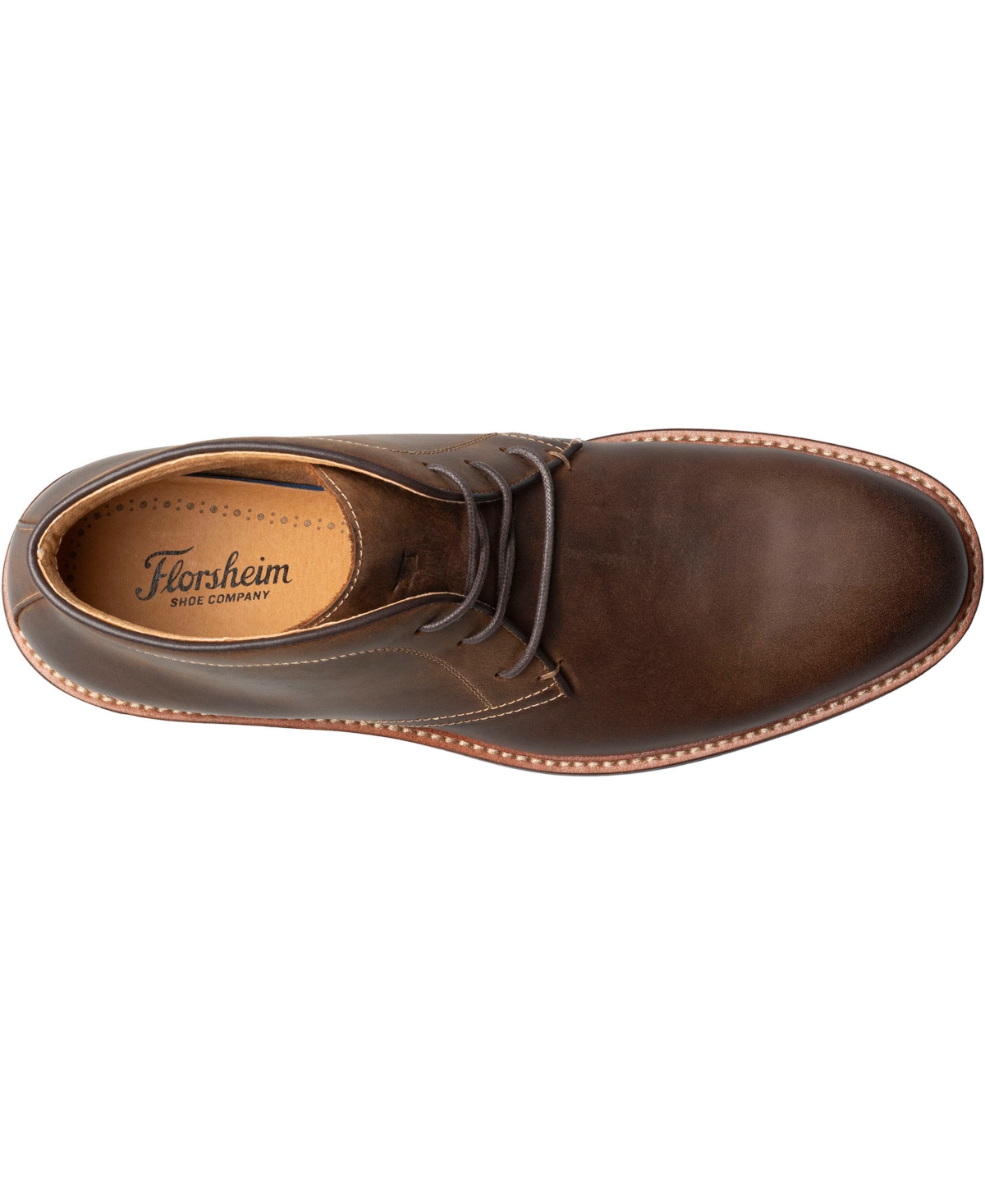 Florsheim Anthem Plain Toe Chukka In Brown