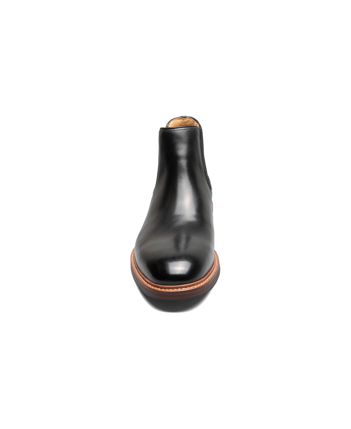 Florsheim Anthem Plain Toe Chelsea Boot In Black