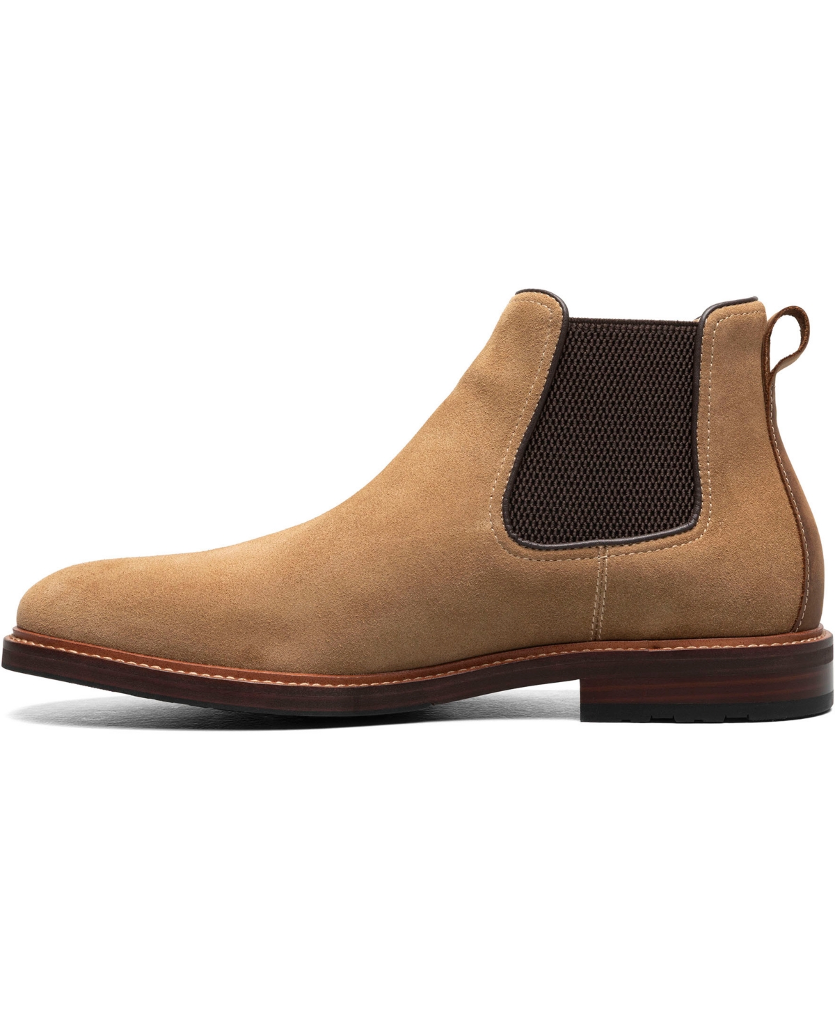 Florsheim Anthem Plain Toe Chelsea Boot In Brown