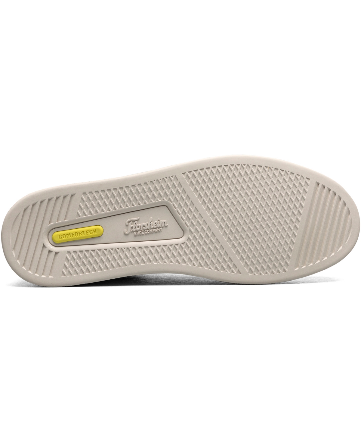 Florsheim Men's Monopoli Elastic Lace To Toe Sneaker In White