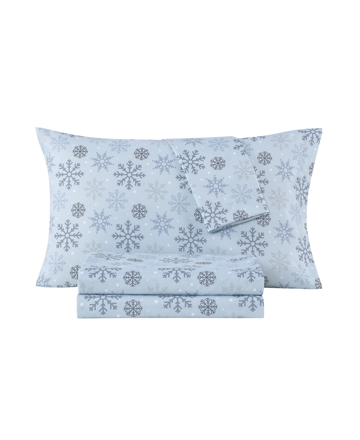Sanders Holiday Printed Microfiber 4-pc. Sheet Set, King In Multi