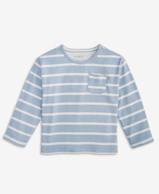 First Impressions - Baby Hacci Striped Sweatshirt