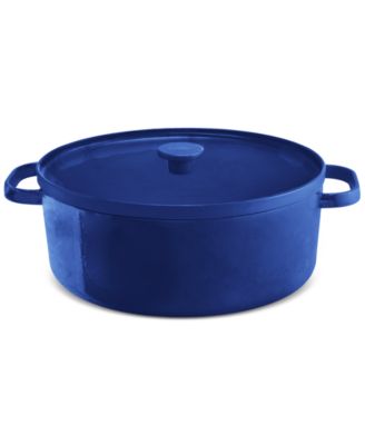 The Cellar - Enameled Cast Iron 7-Qt. Dutch Oven Blue