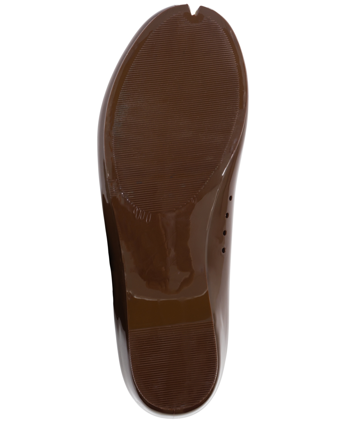 Jeffrey Campbell Women's Fixed Split-toe Jelly Flats In Brown