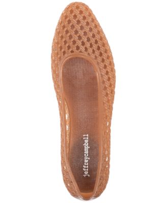 Women's Bestie Caged Ballet Jelly Flats